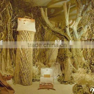 Customized Window Props Artificial Tree Trunk Decoration Visual Merchandising Display