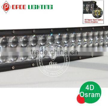 High lumens 52 inch led light bar offroad light bar 500w curved led light bar for trucks