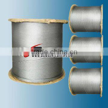 6x19 IWRC Ungalvanized Steel Wire Rope