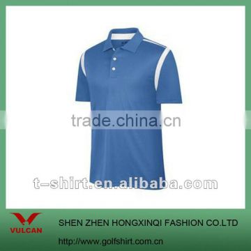 100% polyester Single Jersey Collar Sport T shirts