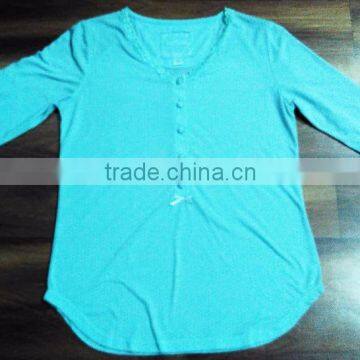 "100% COTTON V- NECK WITH FULL HAND T-SHIRT"