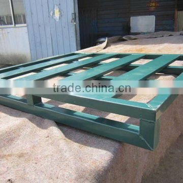 One-way insert steel pallet