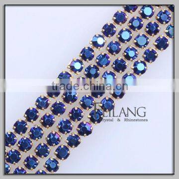 High quality rhinestone cup chain