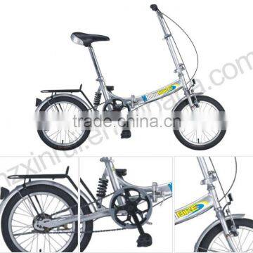 16 inch popular alloy frame folding bike cheap folding bicycle