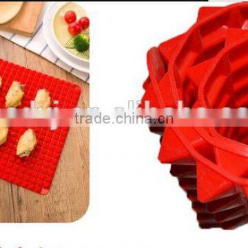 BSCI Audited Ningbo Zhejiang Manufacturer Silicone Pyramid Pan Baking Mat Non-stick photo-4