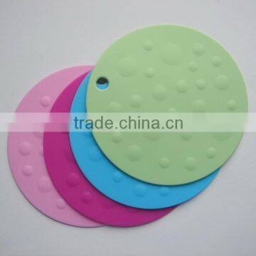 Round Shape Silicone Oven Mat /silicone Pot Holder 100% Food Grade photo-2