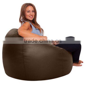 Relaxing Leather Modern Living Room Sofa Bean Bag Chair