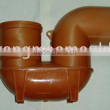 PVC plastic injection mould (110mm siphon (P-trap) )