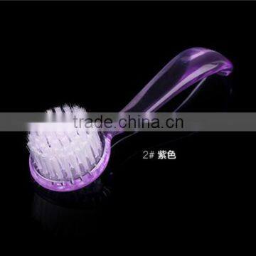 Cap Round Head Make Up Washing Brush Manicure Pedicure Nail Tools photo-2