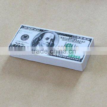 Promotional PU Anti Stress Dollar anti-stress ball PU stress Dollar