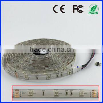 Smd Led Ribbon 5050 150leds 5meter 12v 24v dc Ip65 Waterproof 7.2w/m 36w Luzes Tatal Led Rgb Strip ce Rohs