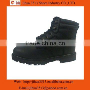 leather safety shoe