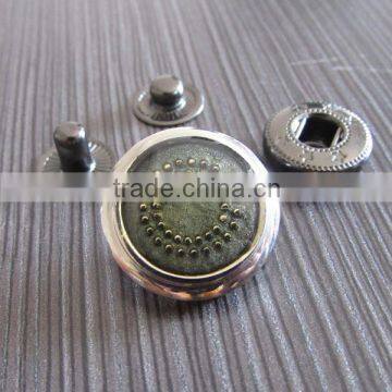 Transparent Metal Snap Button