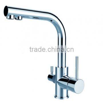 filtration filtering three ways comtemporary chrome finish kitchen faucet