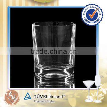 350ml cylinder round clear glass tumbler for candle