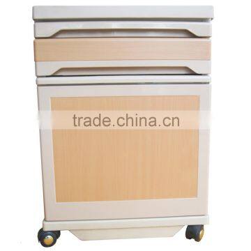 Medical Device ABS Plastic Hospital Bedside Table With Wheels photo-4