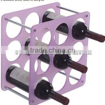 customized display bottle wine rack