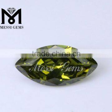 Hot Sale Factory Wholesale Marquise Olive Zircon Stones Prices