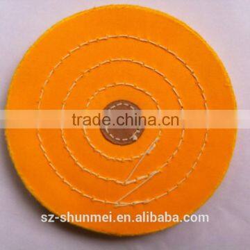 Soft Wide Full Disc Loose Buffing Wheel for jewelry watch case