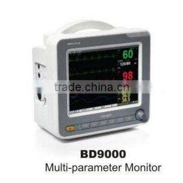 Light and Portable 6 parameter Patient Monitor with CE approval