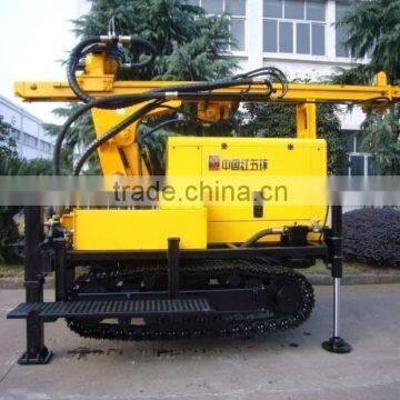 portable crawler mounted water well drilling rig HS300