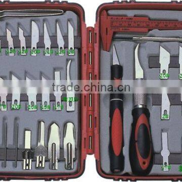 Manufore 35pcs Portable Precision Knife Set