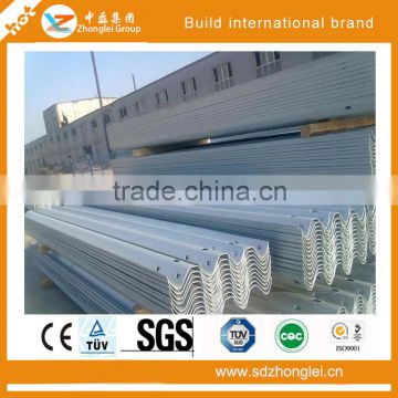 Roadway Construction Steel Hot Dip Galvanized Anti-aging Guardrail