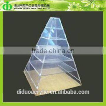 DDX-0170 Trade Assurance Alibaba China Supplier Wholesale Acrylic Pyramid Case