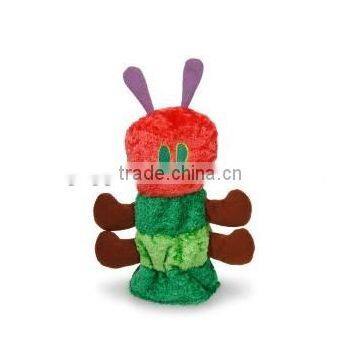 Chinese Manufactory New Design High Quality Cute caterpillar Plush Hand Puppet