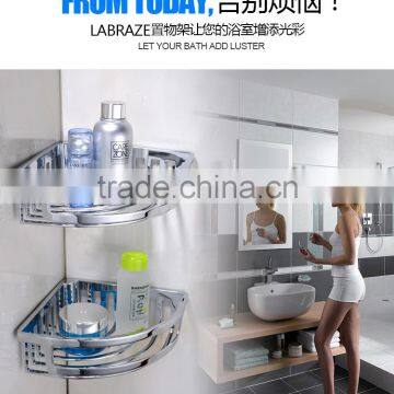 LABRAZE LE8012 Triangle Corner Bathroom Rack With Chrome Plating photo-6