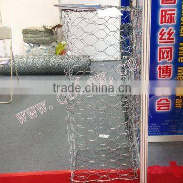 Long Lifespan Gabion Box / Basket Galvanized For Civil Engineering