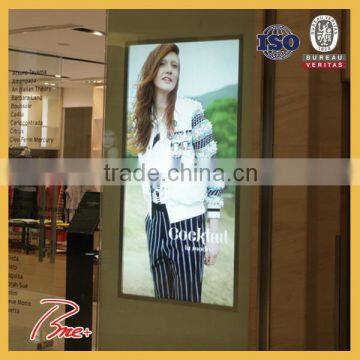 waterproof wall mounted lightbox advertising