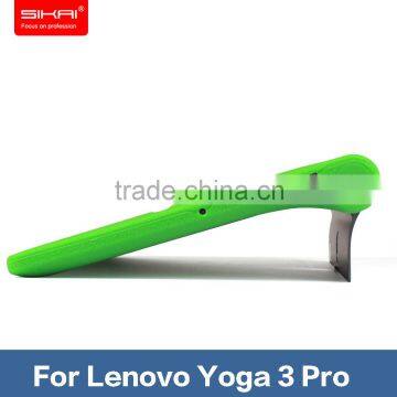Luxury Anti scratch Smart Support Projection Function Silicone Gel Protective Shell For Lenovo Yoga 3 Pro Tablet Cover Shell