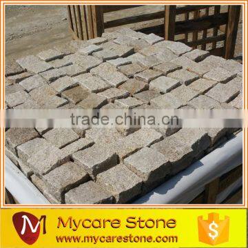 Cheaper Golden yellow g682 granite cube stone