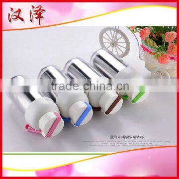 Factory Outlets Leakproof Stainless Steel Double Cup Filter Cups Cold Water