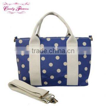 2015Hot Sales Hobo Bags Girls Fashion Polka Dot Printed Handbags photo-2