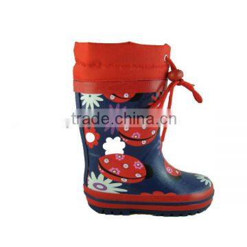 kids high heels cheap shoes rubber children rain boots