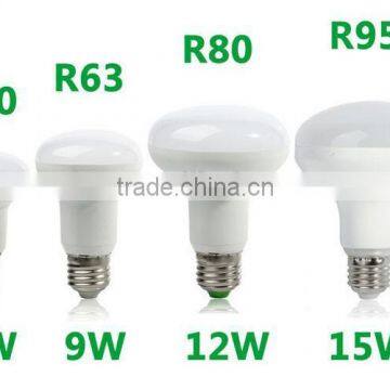 E14 R39 E27 R50 R63 R80 R90 R95 ceramic body aluminum body PBT plastic alimunim heat 3w 5w 8w 10w 12w 15W led reflection bulb