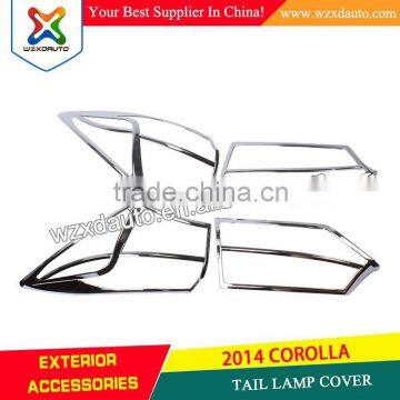 2014 Corolla ABS Chrome Car Tail Lamp Cover