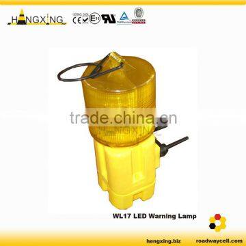 WL17 6V 4R25 LED Flashing Yellow Warning Light