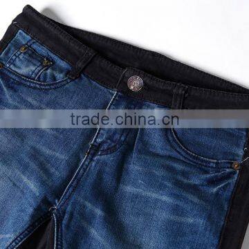 Top Quality Ladies Denim Jean 2016 New Fashion Denim Fabric Pants Wholesale photo-3