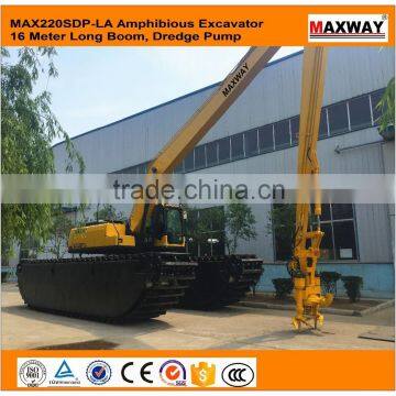 3 Chain Pontoon Undercarriage of Amphibious Excavator for sale , Model: MAX200PU