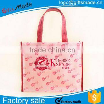 design laminated ldpe plastic canvas supermarket shopping bag