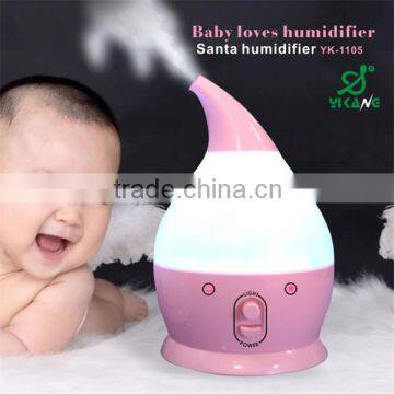 2015 New Mini Santa Claus Ultrasonic Humidifier Air Humidifier YK-1105