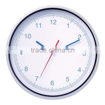 12inch YZ Plastic Round Wall Clock