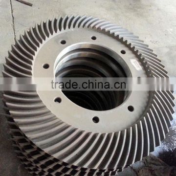 High Precision Spiral Bevel Gear With Good Quality For Speed Reducer