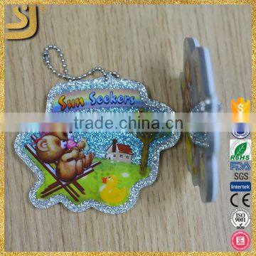 Populer Keychain, Fashion Crystal Turtle Acrylic Keychain photo-4