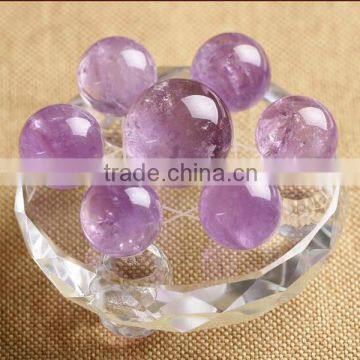 20-80mm natural amethyst sphere/ball