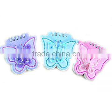 Promotional notebook butterfly shaped custom notebook