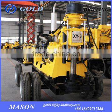 Economic Easy Operated XY-3 Max 600m Water Well Drilling Machine Price